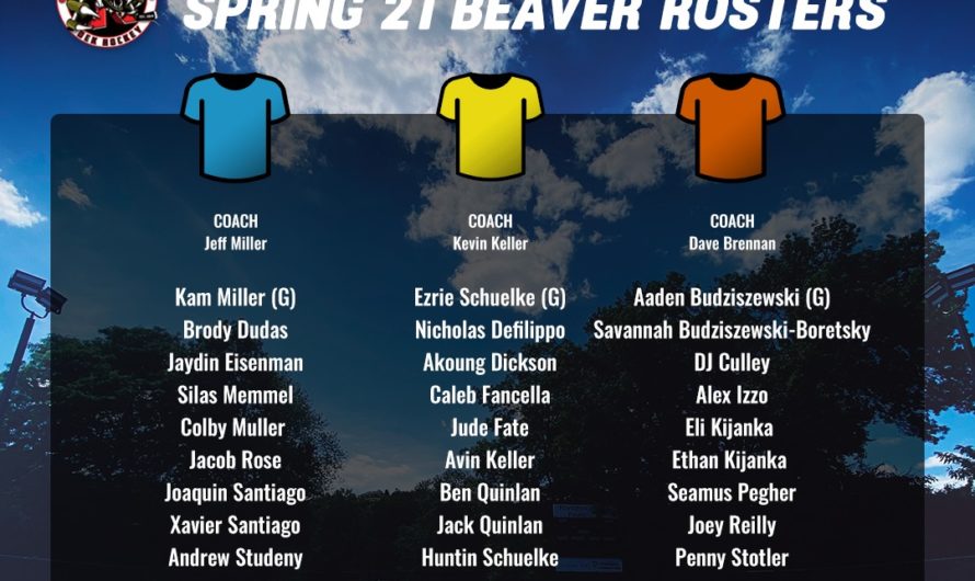 Spring 2021 Beaver Rosters