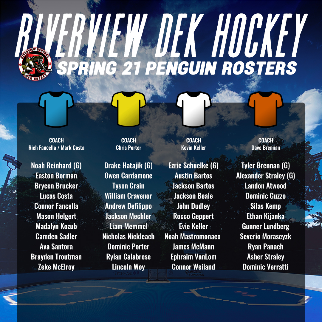 Spring 21 Penguin Rosters
